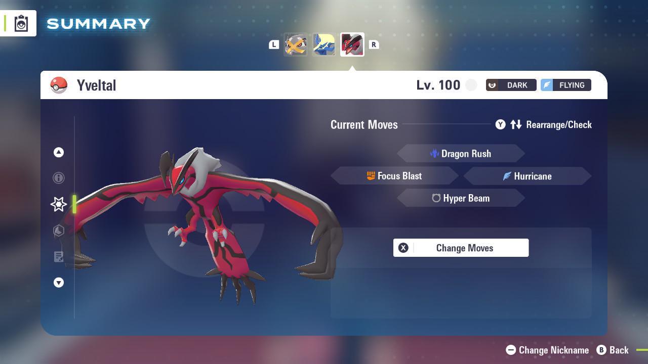 Pokemon Za Non Shiny 6IV YVELTAL Competitive Battle Ready Pokémon card photo 4