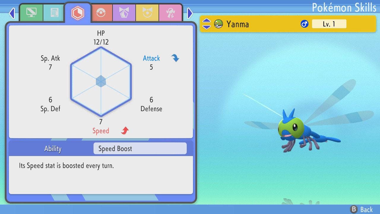 SHINY 6IV YANMA Pokémon Brilliant Diamond and Shining Pearl 6IV Competitive Battle Ready Pokémon card photo 3