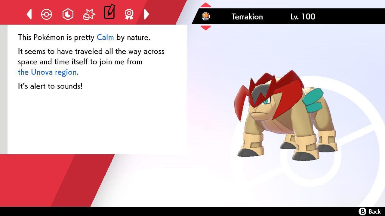 Shiny TERRAKION Pokemon Sword Shield 6IV Competitive Battle Ready Pokémon card photo 4