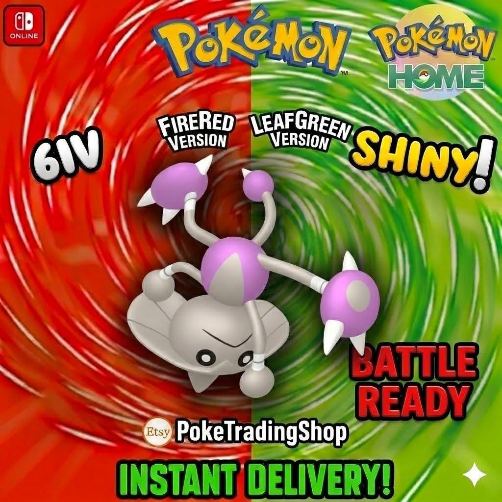 SHINY HITMONTOP Pokémon FireRed LeafGreen 6IV Competitive Battle Ready Pokémon card photo