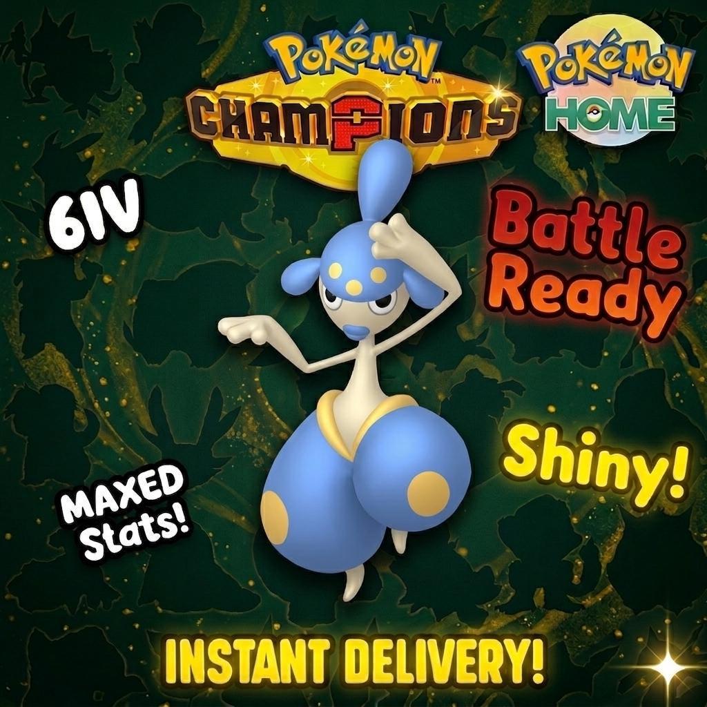 Shiny Medicham Pokémon Champions 6IV Competitive Battle Ready – Champions Pokémon card photo