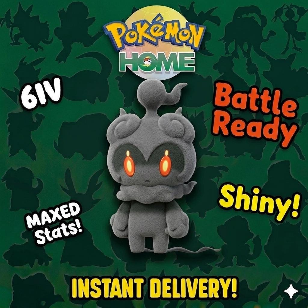Shiny Marshadow 6IV – Pokémon HOME Trade – Battle Ready – Pokémon HOME Transfers Pokémon card photo