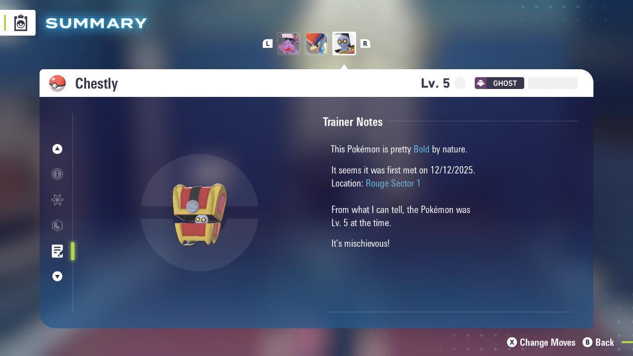 Non Shiny 6IV Chestly Pokemon Legends Za Mega Dimension DLC 6IV Competitive Battle Ready Pokémon card photo 4