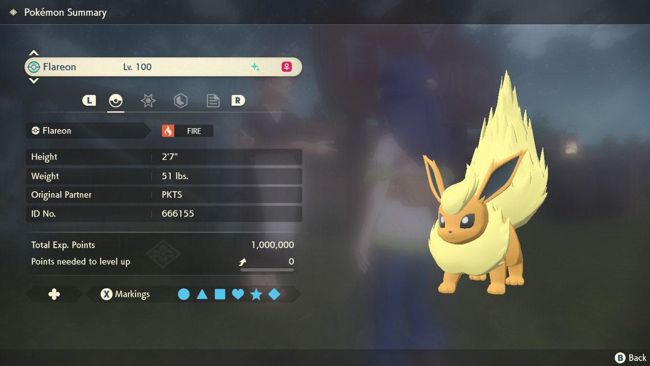 Shiny FLAREON Pokemon Legends Arceus 6IV Competitive Battle Ready Pokémon card photo 3