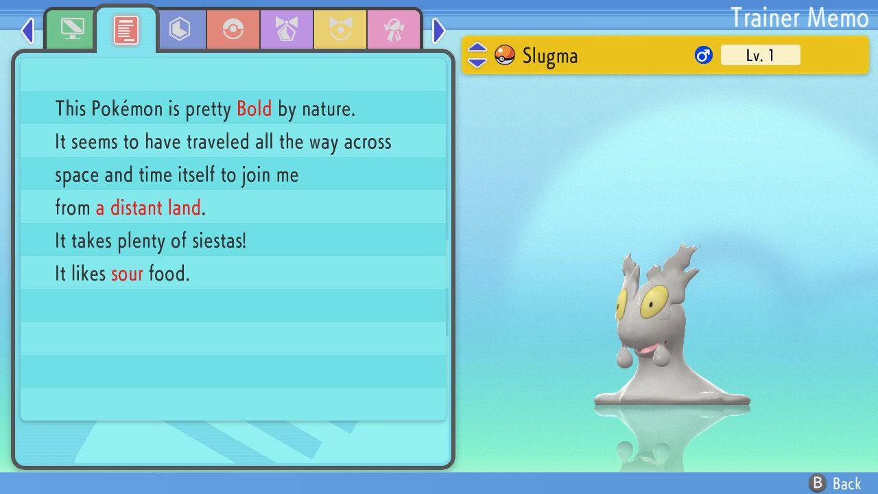SHINY 6IV SLUGMA Pokémon Brilliant Diamond and Shining Pearl 6IV Competitive Battle Ready Pokémon card photo 2