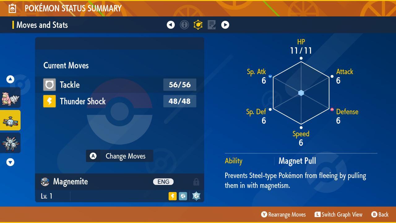 Pokemon Scarlet and Violet Shiny MAGNEMITE 6IV Competitive Battle Ready Pokémon card photo 3