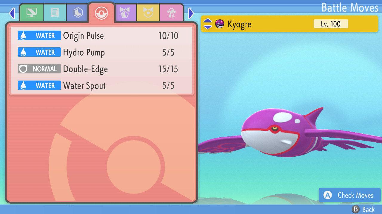 SHINY 6IV KYOGRE Pokemon Brilliant Diamond Shining Pearl 6IV Competitive Battle Ready Pokémon card photo 2
