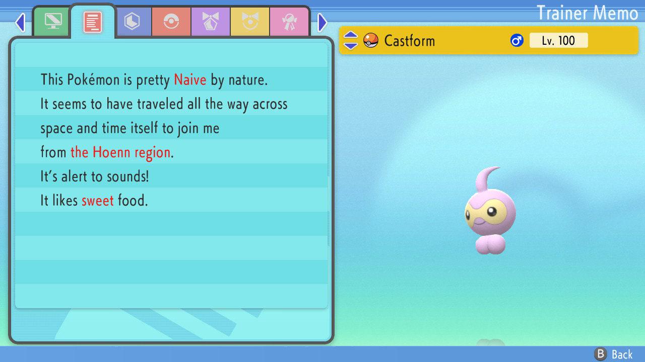 SHINY 6IV CASTFORM Pokemon Brilliant Diamond Shining Pearl 6IV Competitive Battle Ready Pokémon card photo 2
