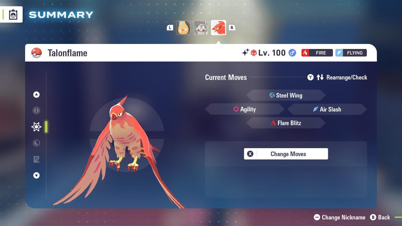 Фото покемона Шайни Альфа Талонфлейм Pokémon Legends ZA 6IV Готов к битве 3