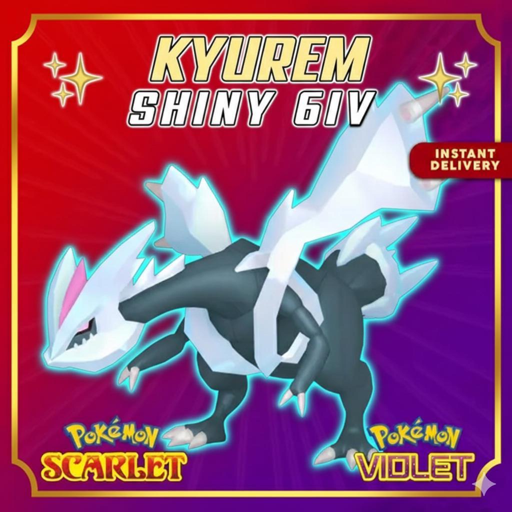 תמונה של שייני קיורם פוקימון סקרלט וויולט 6IV מוכן לקרב תחרותי