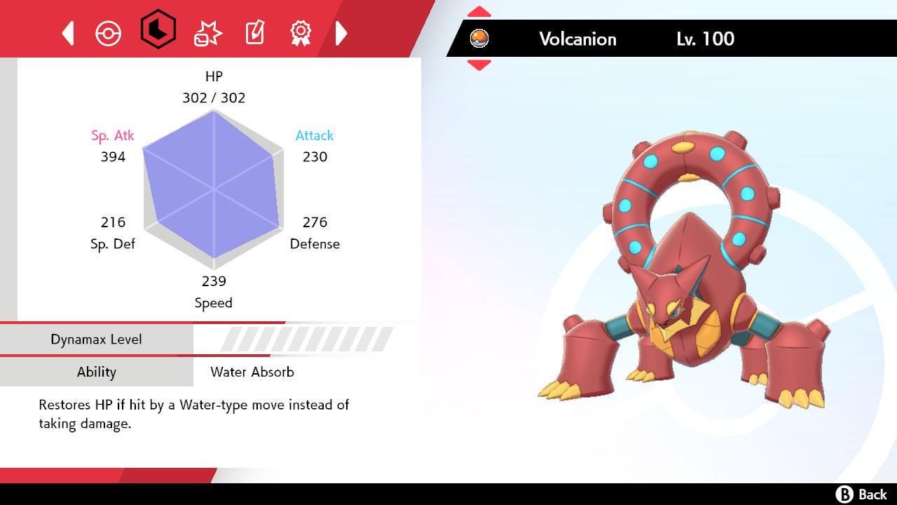 Non Shiny VOLCANION Pokemon Sword Shield 6IV Competitive Battle Ready Pokémon card photo 2