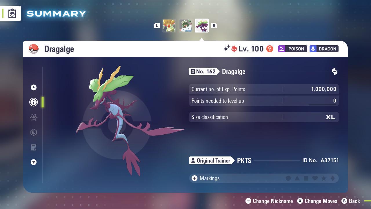 Shiny Alpha Dragalge Pokémon Legends ZA 6IV Competitive Battle Ready Pokémon card photo 2