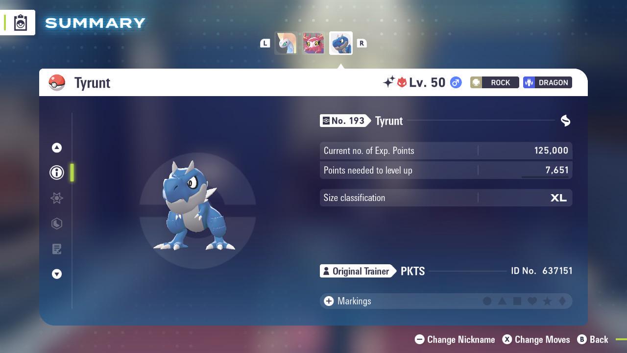 Shiny Alpha Tyrunt Pokémon Legends ZA 6IV Competitive Battle Ready Pokémon card photo 4