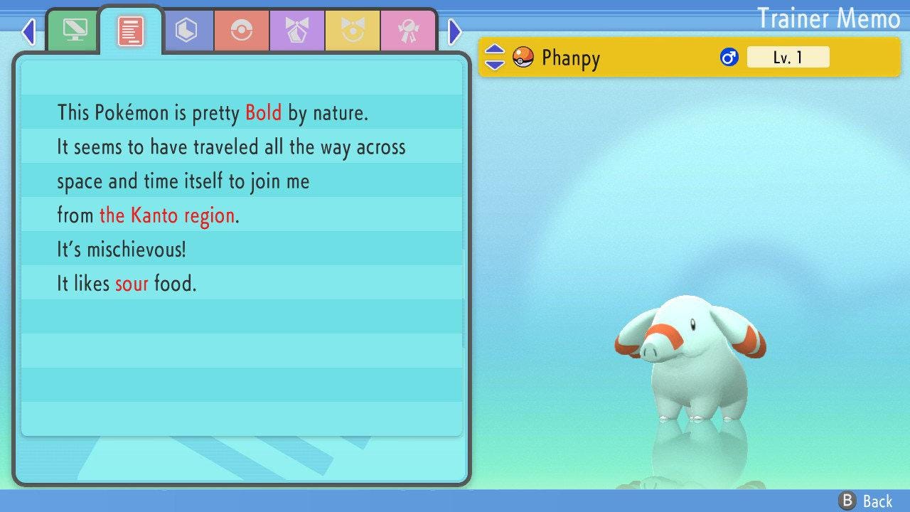 SHINY 6IV PHANPY Pokémon Brilliant Diamond and Shining Pearl 6IV Competitive Battle Ready Pokémon card photo 2