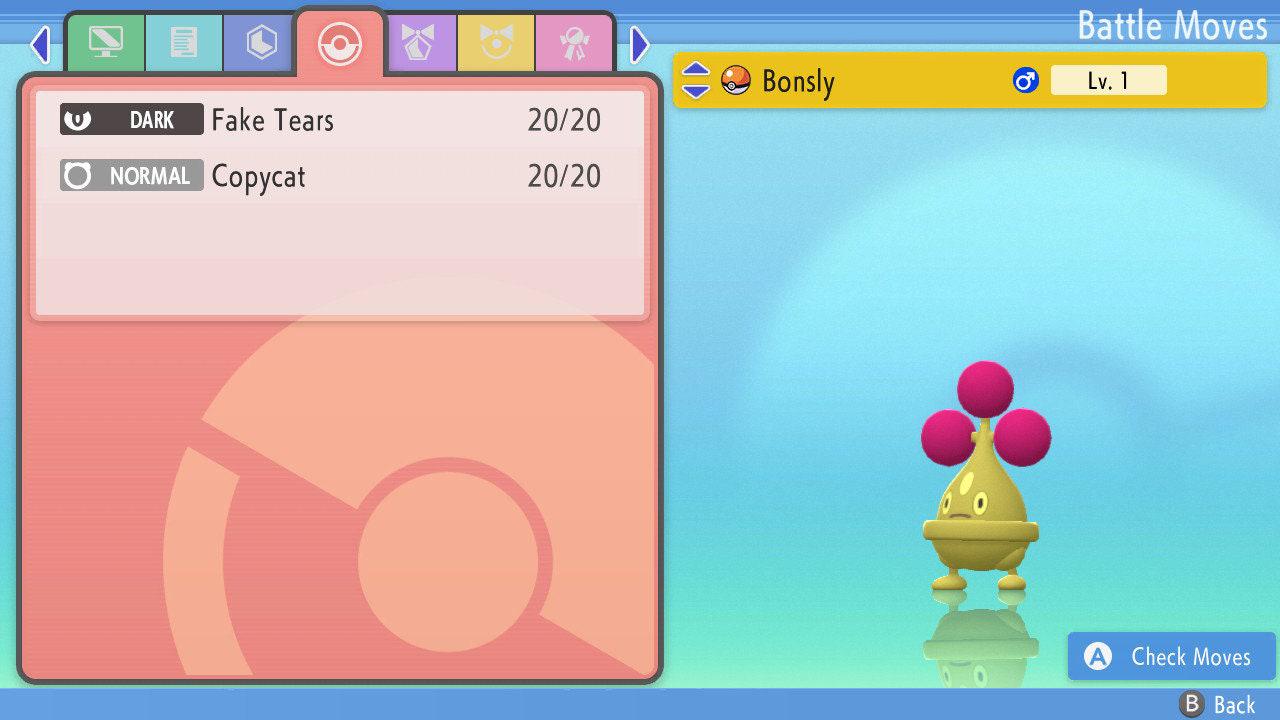 SHINY 6IV BONSLY Pokémon Brilliant Diamond and Shining Pearl 6IV Competitive Battle Ready Pokémon card photo 3