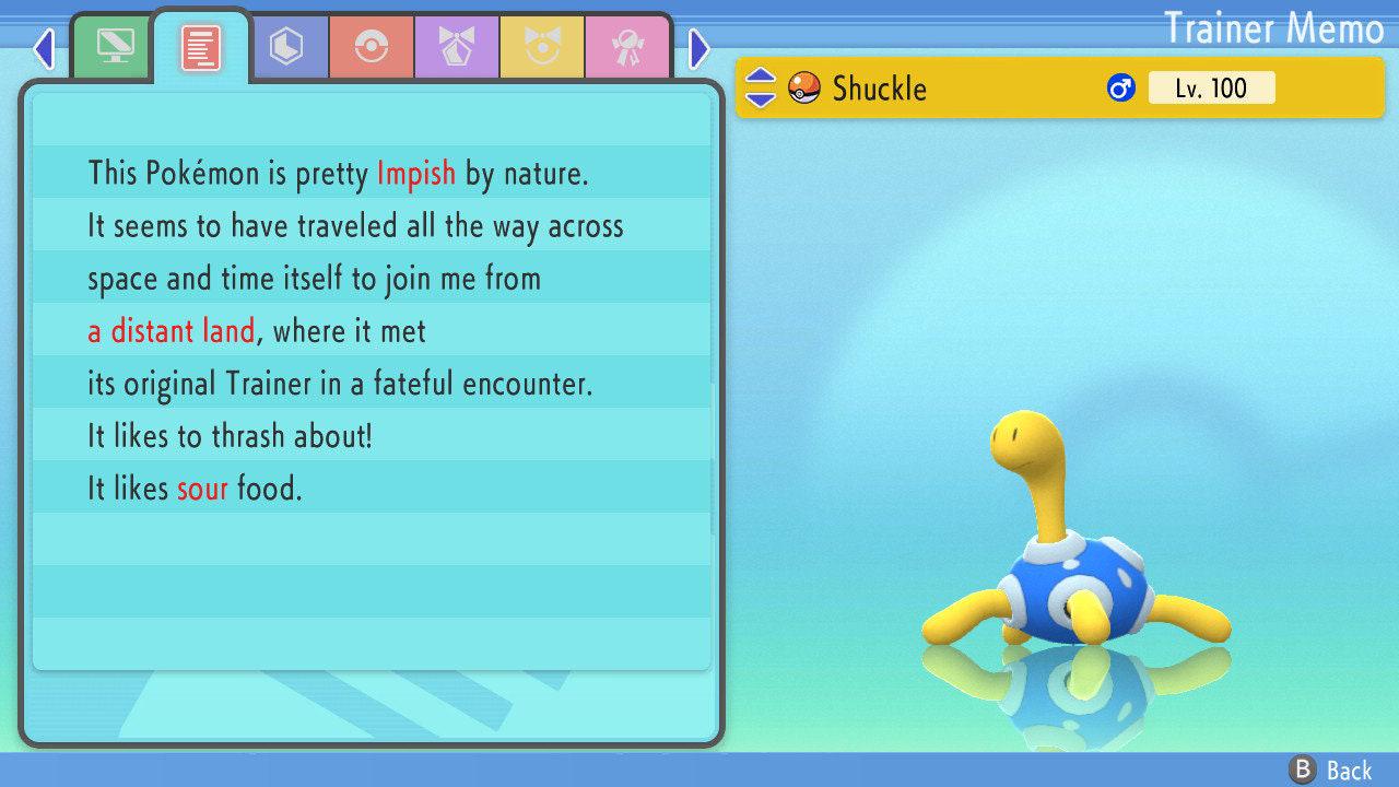 SHINY 6IV SHUCKLE Pokemon Brilliant Diamond Shining Pearl 6IV Competitive Battle Ready Pokémon card photo 3