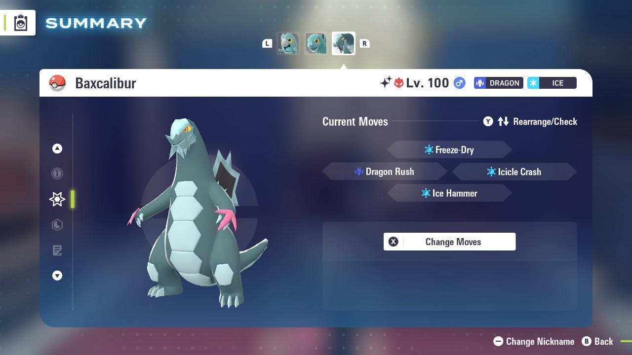 תמונה של באקסקליבר אלפא שייני 6IV פוקימון לגנדס ZA מגה דיימנשן DLC 6IV מוכן לקרב תחרותי לגנדס ZA מתנה ייחודית לגיימרים – תמונה 4