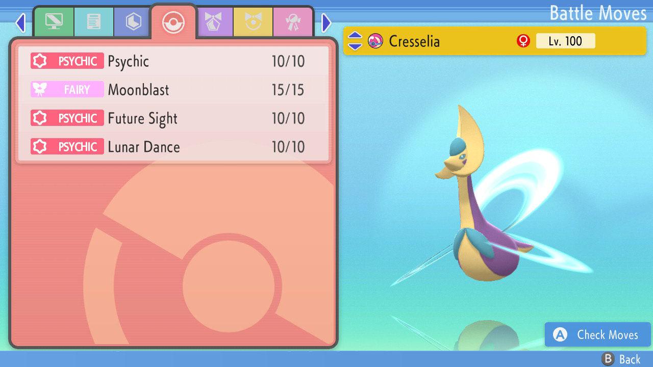 Shiny Cresselia 6IV Switch 2 BDSP Pokémon Brilliant Diamond Shining Pearl Battle Ready Legendary Bonus Gift Fast Delivery – Brilliant Diamond & Shining Pearl Pokémon card photo