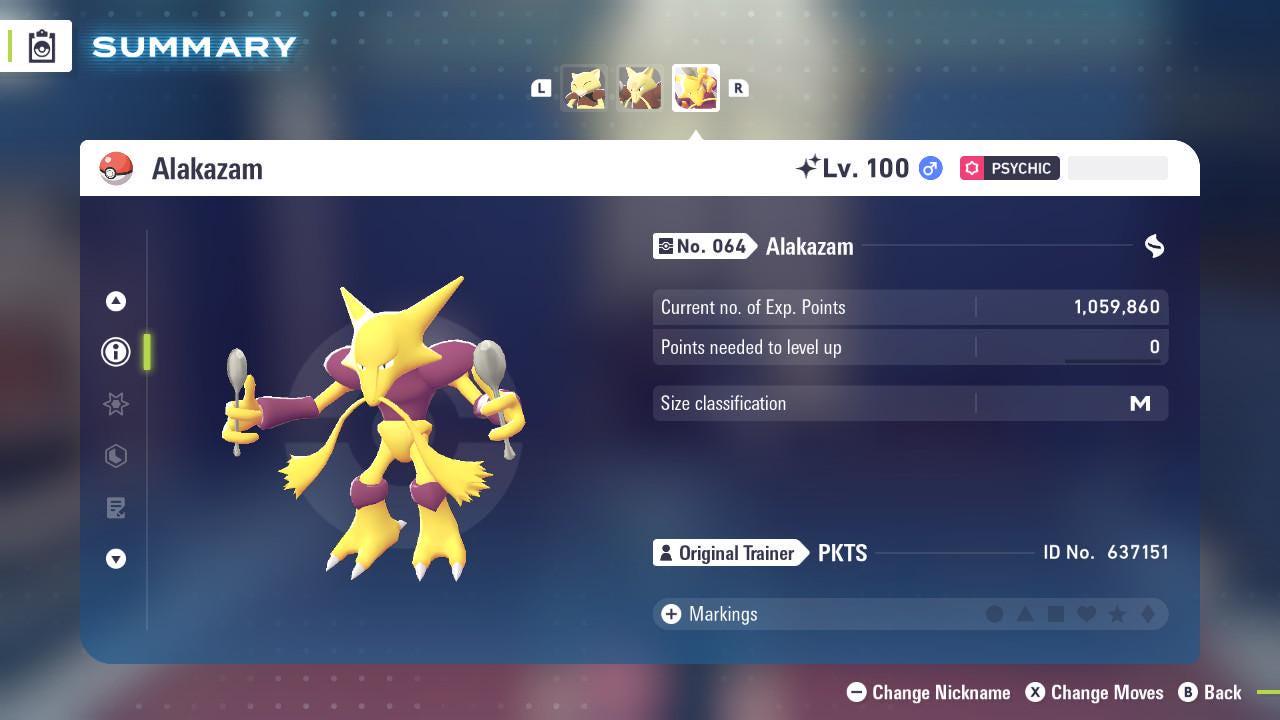 Shiny ALAKAZAM Pokémon Legends ZA 6IV Competitive Battle Ready Pokémon card photo 3