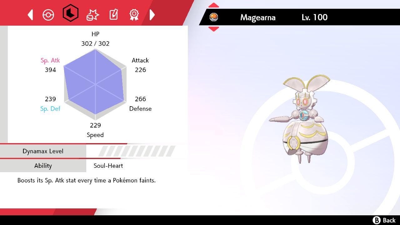 Non Shiny MAGEARNA Pokemon Sword Shield 6IV Competitive Battle Ready Pokémon card photo 2