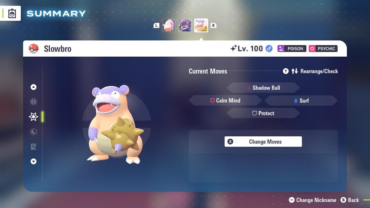 תמונה של פוקימון ZA שייני 6IV גאלריאן סלוברו פוקימון לגנדס ZA‏ 6IV מוכן לקרב תחרותי – תמונה 3