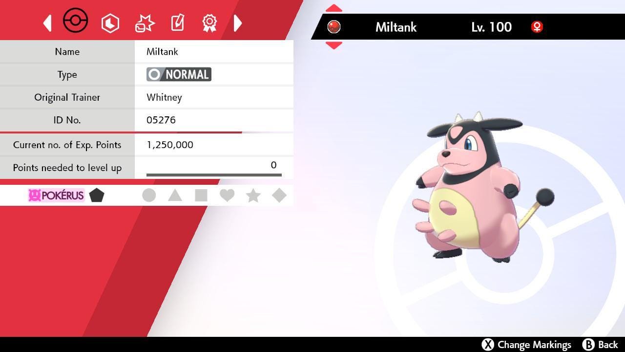 WHITNEY’S MILTANK Event 6IV Pokémon Sword and Shield 6IV Pokemon Event Pokemon Competitive Battle Ready + EVs Free Shiny – Exclusive Event Pokémon Pokémon card photo