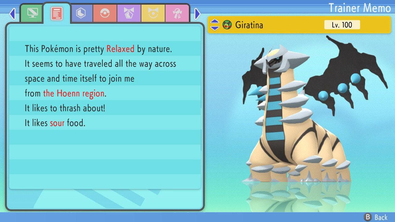 Shiny Giratina 6IV Switch 2 BDSP Pokémon Brilliant Diamond Shining Pearl Battle Ready Legendary Bonus Gift Fast Delivery Pokémon card photo 2