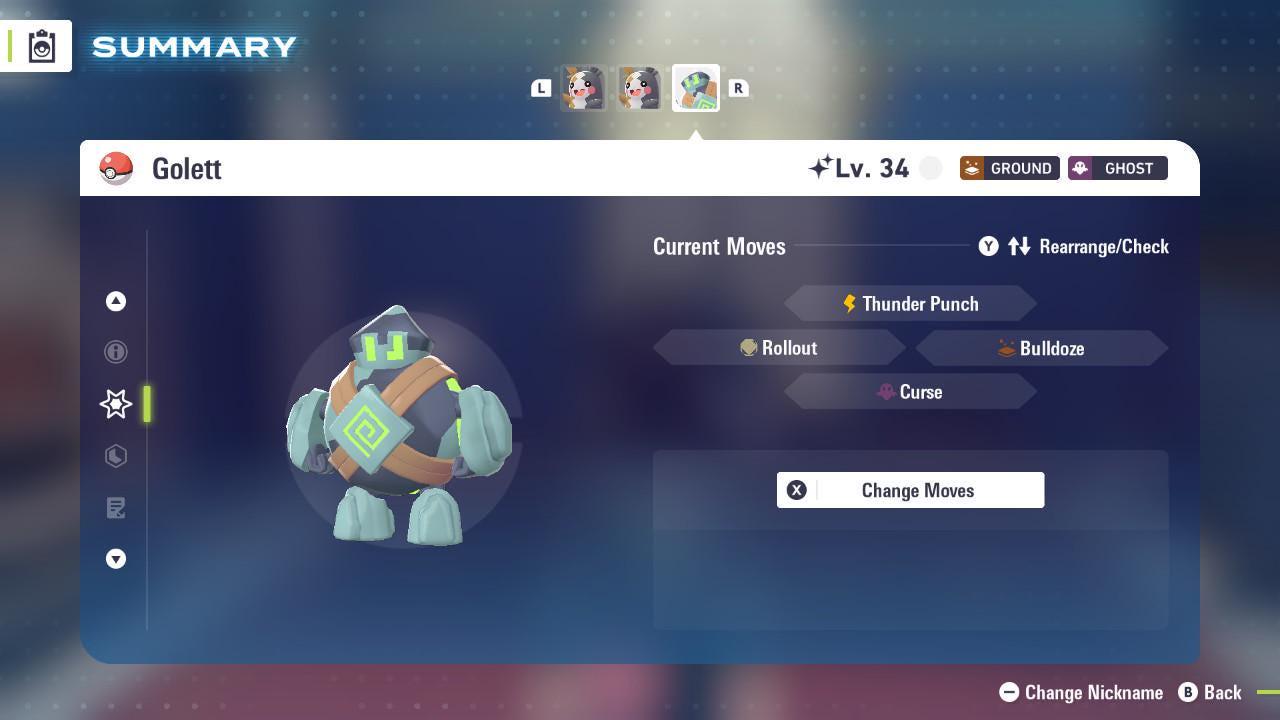 Shiny Golett Pokemon Legends ZA Mega Dimension DLC 6IV Competitive Battle Ready Pokémon card photo 3