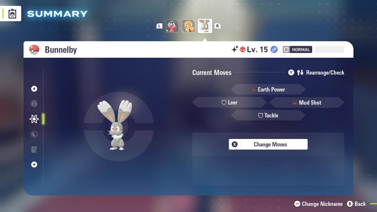 Shiny Alpha Bunnelby Pokémon Legends ZA 6IV Competitive Battle Ready Pokémon card photo 3