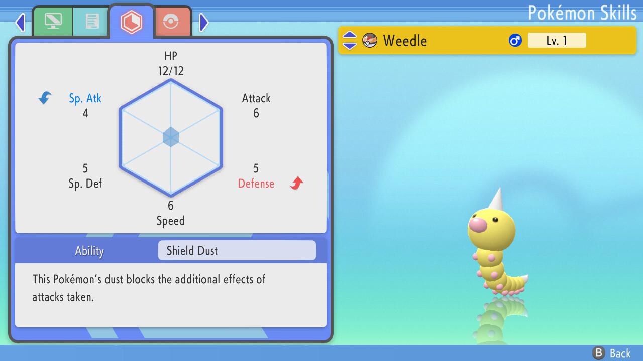 Shiny WEEDLE Pokemon Brilliant Diamond Shining Pearl 6IV Competitive Battle Ready Pokémon card photo 4