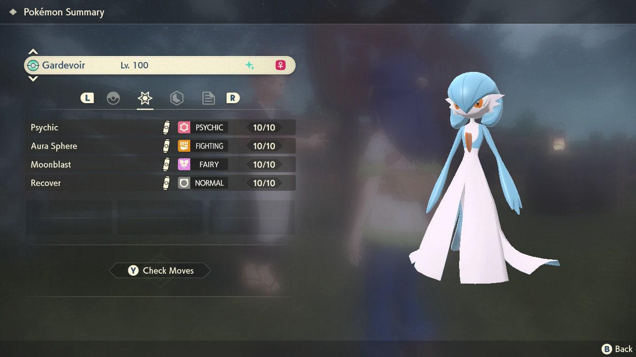 Shiny GARDEVOIR Pokémon Legends Arceus 6IV Pokemon Competitive Battle Ready + EVs Free Shiny Switch 2 – Legends Arceus Pokémon card photo