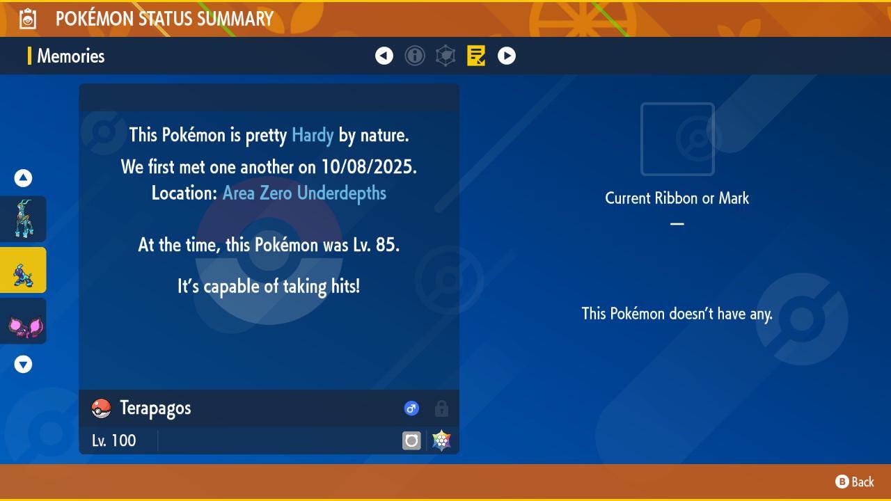 Фото покемона Не блестящий TERAPAGOS Pokémon Scarlet Violet 6IV Готов к соревновательным битвам 3