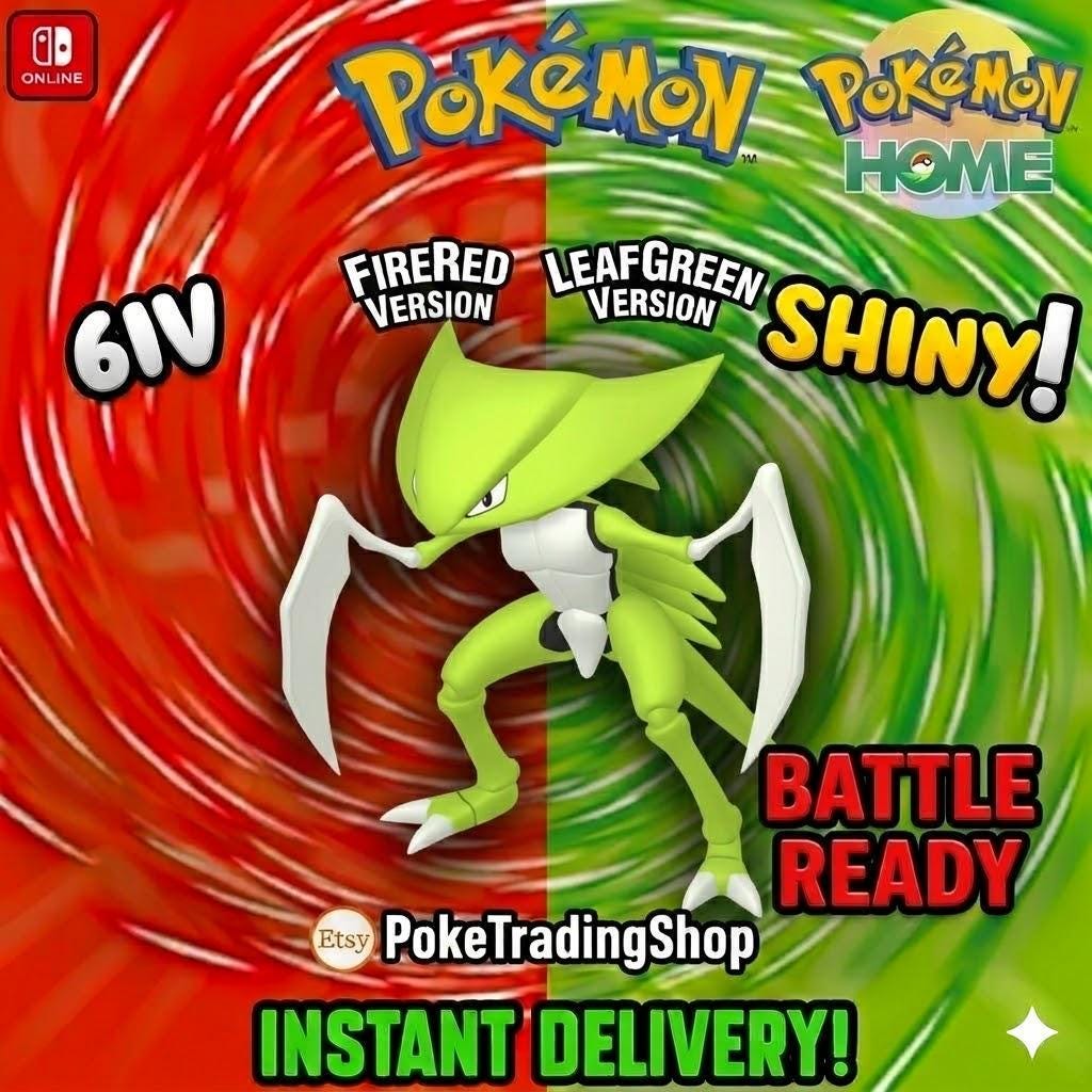 SHINY KABUTOPS Pokémon FireRed LeafGreen 6IV Competitive Battle Ready Pokémon card photo