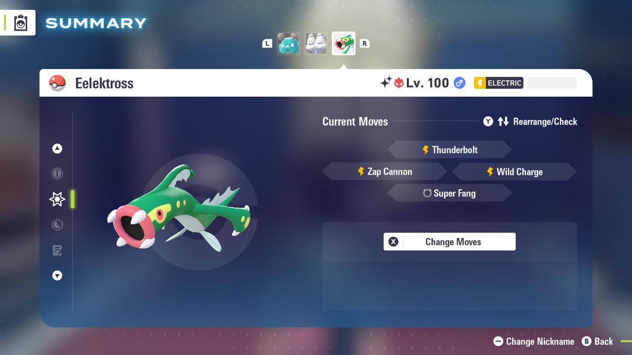 Shiny Alpha Eelektross Pokémon Legends ZA 6IV Competitive Battle Ready Pokémon card photo 4