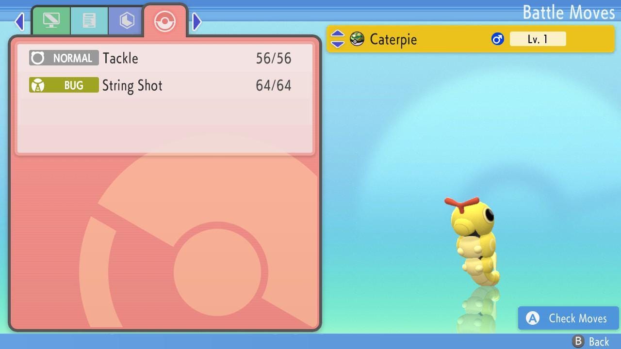 Shiny CATERPIE Pokemon Brilliant Diamond Shining Pearl 6IV Competitive Battle Ready Pokémon card photo 2