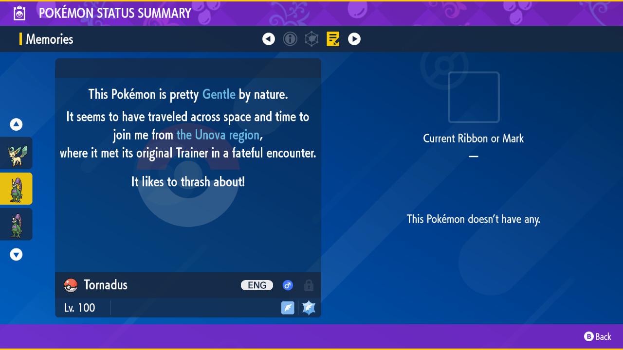 Shiny Therian Forme TORNADUS Pokémon Scarlet and Violet 6IV Pokemon Mythical Pokemon Pokedex Pokerus Pokémon card photo 3