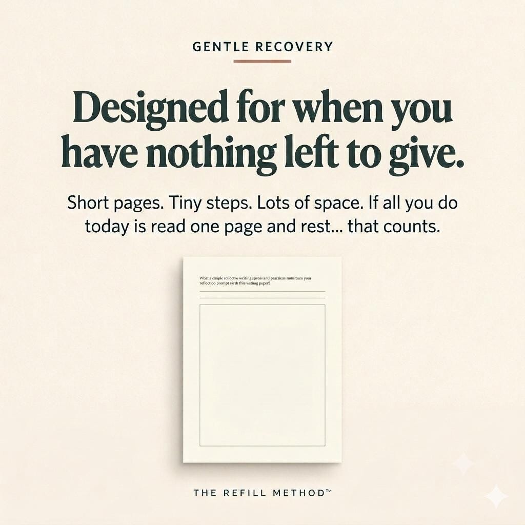 Burnout Recovery Workbook to Restore Your Energy and Rest Without Guilt Gentle Self Care Journal for Exhaustion Overwhelm Emotional Burnout Pokémon card photo 4