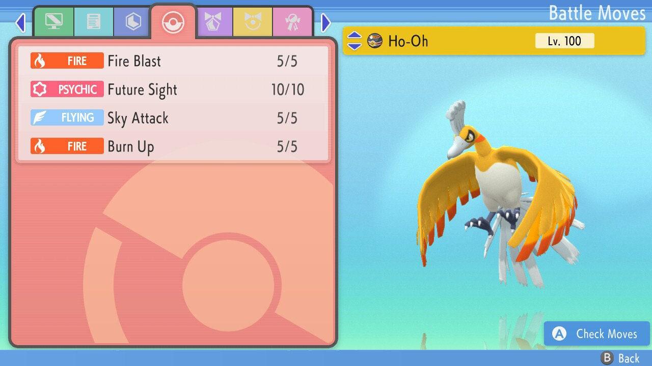 SHINY 6IV HO OH Pokemon Brilliant Diamond Shining Pearl 6IV Competitive Battle Ready – Brilliant Diamond & Shining Pearl Pokémon card photo