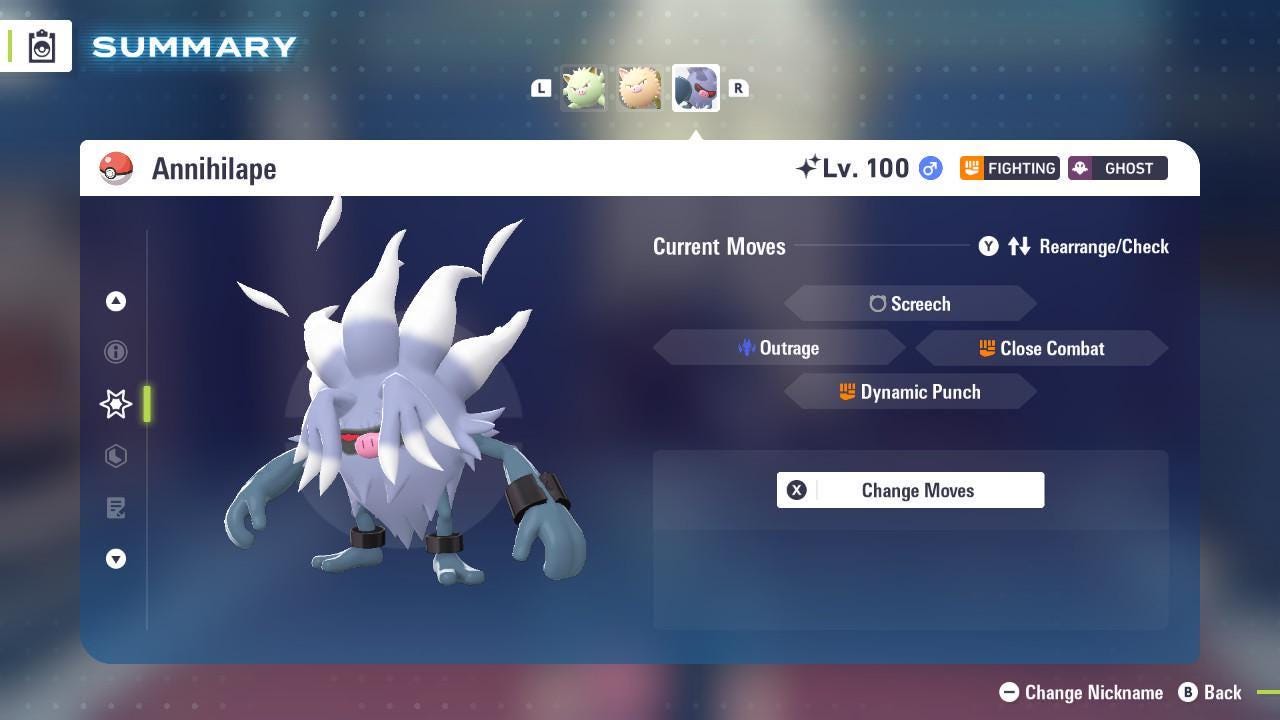 Shiny Annihilape Pokemon Legends ZA Mega Dimension DLC 6IV Competitive Battle Ready Pokémon card photo 4