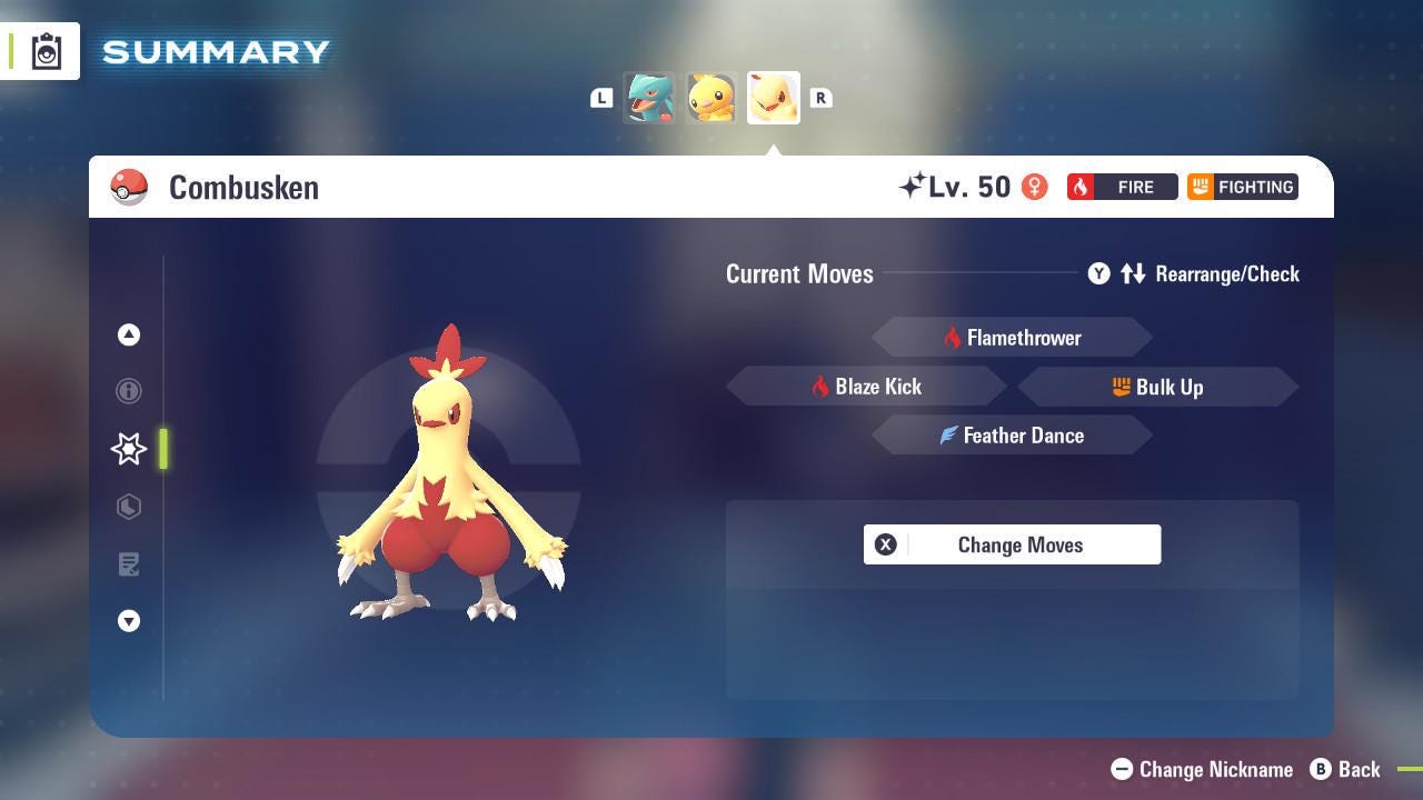 Shiny Combusken Pokemon Legends ZA Mega Dimension DLC 6IV Competitive Battle Ready Pokémon card photo 3
