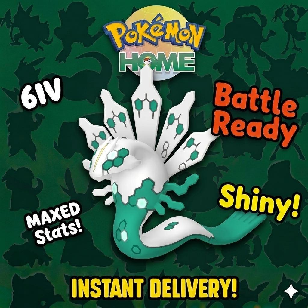 Shiny ZYGARDE Pokémon HOME 6IV Competitive Battle Ready – Pokémon HOME Transfers Pokémon card photo