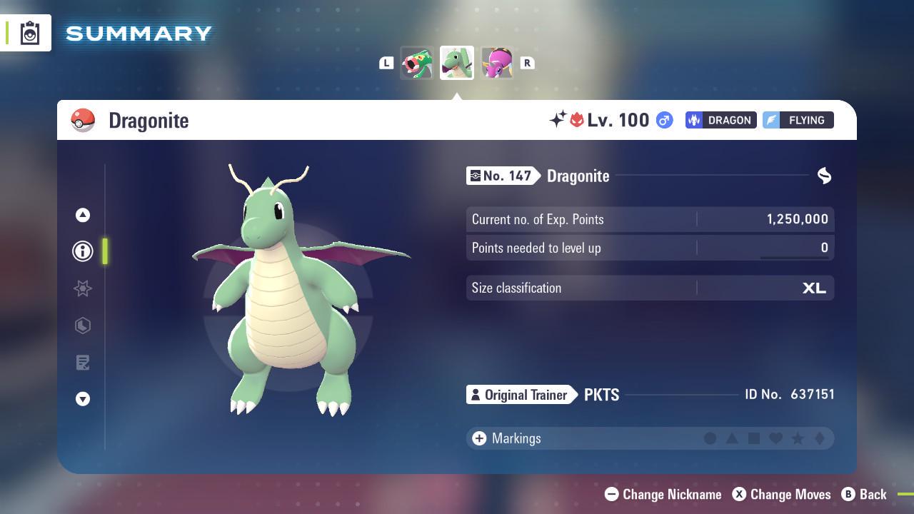 Shiny Alpha Dragonite Pokémon Legends ZA 6IV Competitive Battle Ready Mega Dragonite Hype ZA Gift Pokémon card photo 3