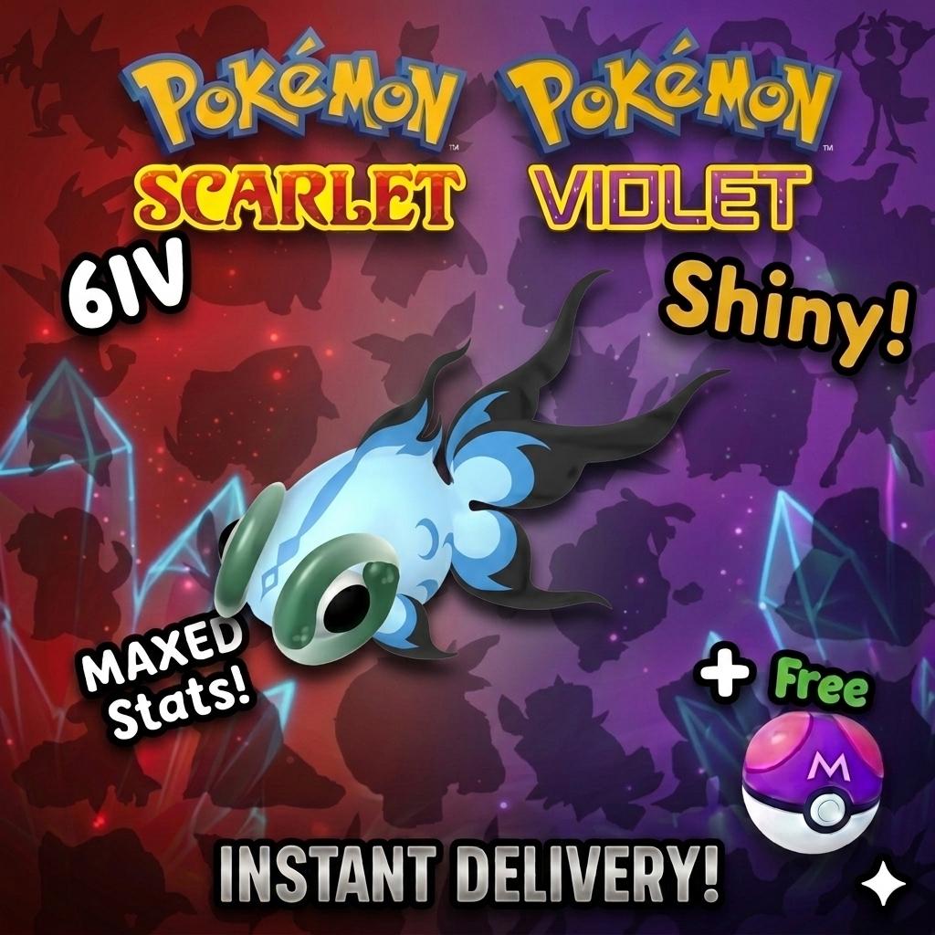 Shiny 6IV CHI YU Paldea Event Switch 2 Scarlet Violet Pokémon Battle Ready Competitive Free Bonus Shiny Fast Delivery – Exclusive Event Pokémon Pokémon card photo