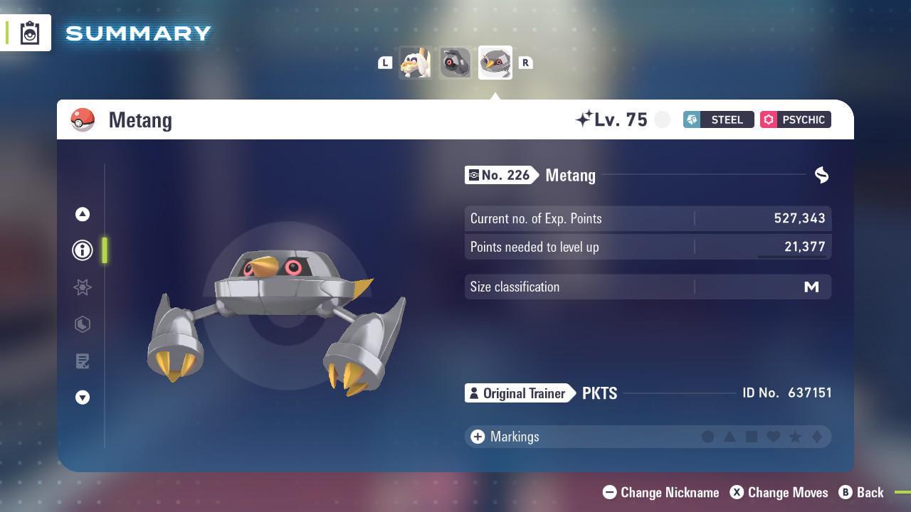 Shiny METANG Pokémon Legends ZA 6IV Competitive Battle Ready Pokémon card photo 2