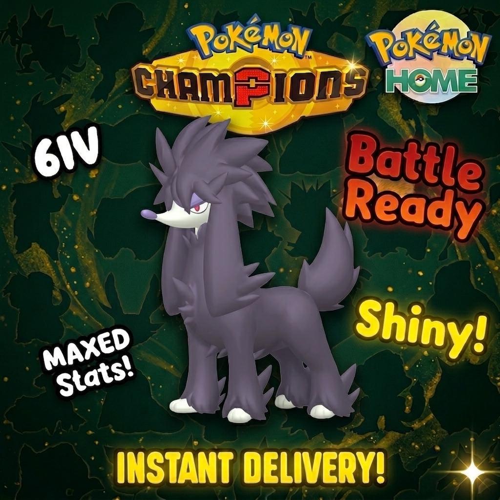Shiny Furfrou Pokémon Champions 6IV Competitive Battle Ready – Champions Pokémon card photo