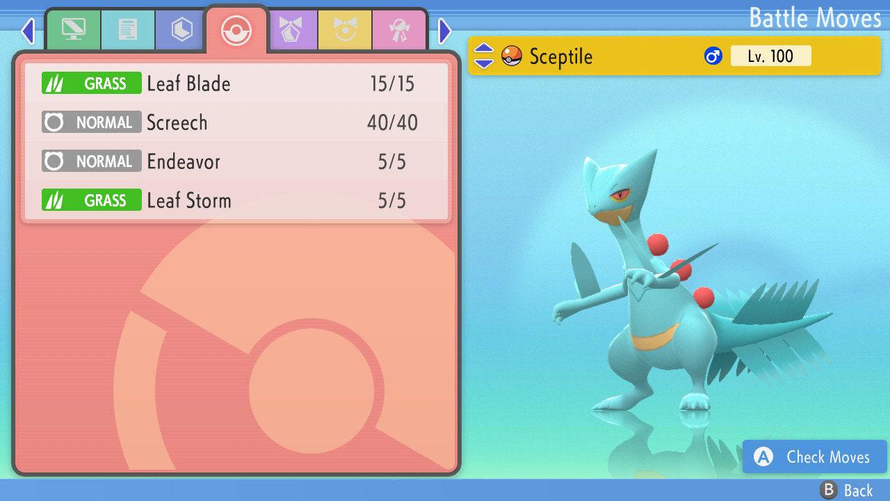 SHINY 6IV SCEPTILE Pokemon Brilliant Diamond Shining Pearl 6IV Competitive Battle Ready – Brilliant Diamond & Shining Pearl Pokémon card photo