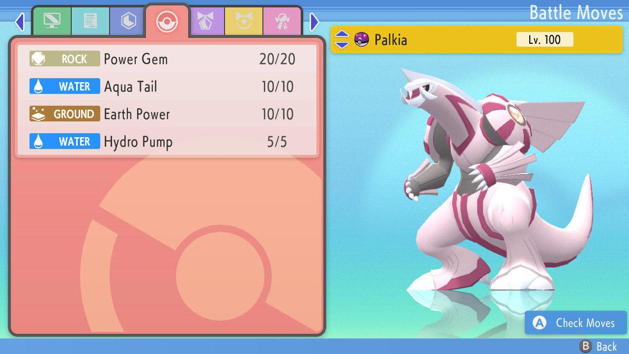 Shiny Palkia Pokemon Brilliant Diamond Shining Pearl 6IV Competitive Battle Ready Pokémon card photo 2