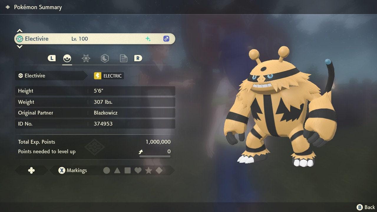 Shiny ELECTIVIRE Pokemon Legends Arceus 6IV Competitive Battle Ready Pokémon card photo 3