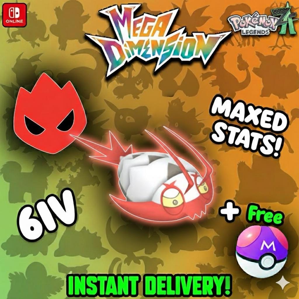 Shiny Alpha Wimpod Pokemon Legends Za Mega Dimension DLC 6IV Competitive Battle Ready – Pokémon Legends Z-A Pokémon card photo
