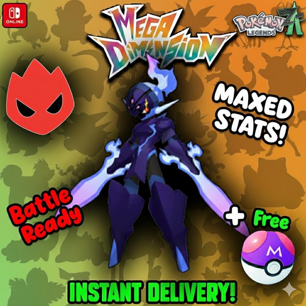Foto de la carta Pokémon Shiny Alpha Ceruledge Pokemon Legends Za Mega Dimension DLC 6IV Listo para el Combate Competitivo